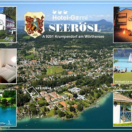 Hotel Garni Seeroesl Am Woerthersee , Kaernten Krumpendorf Dış mekan fotoğraf